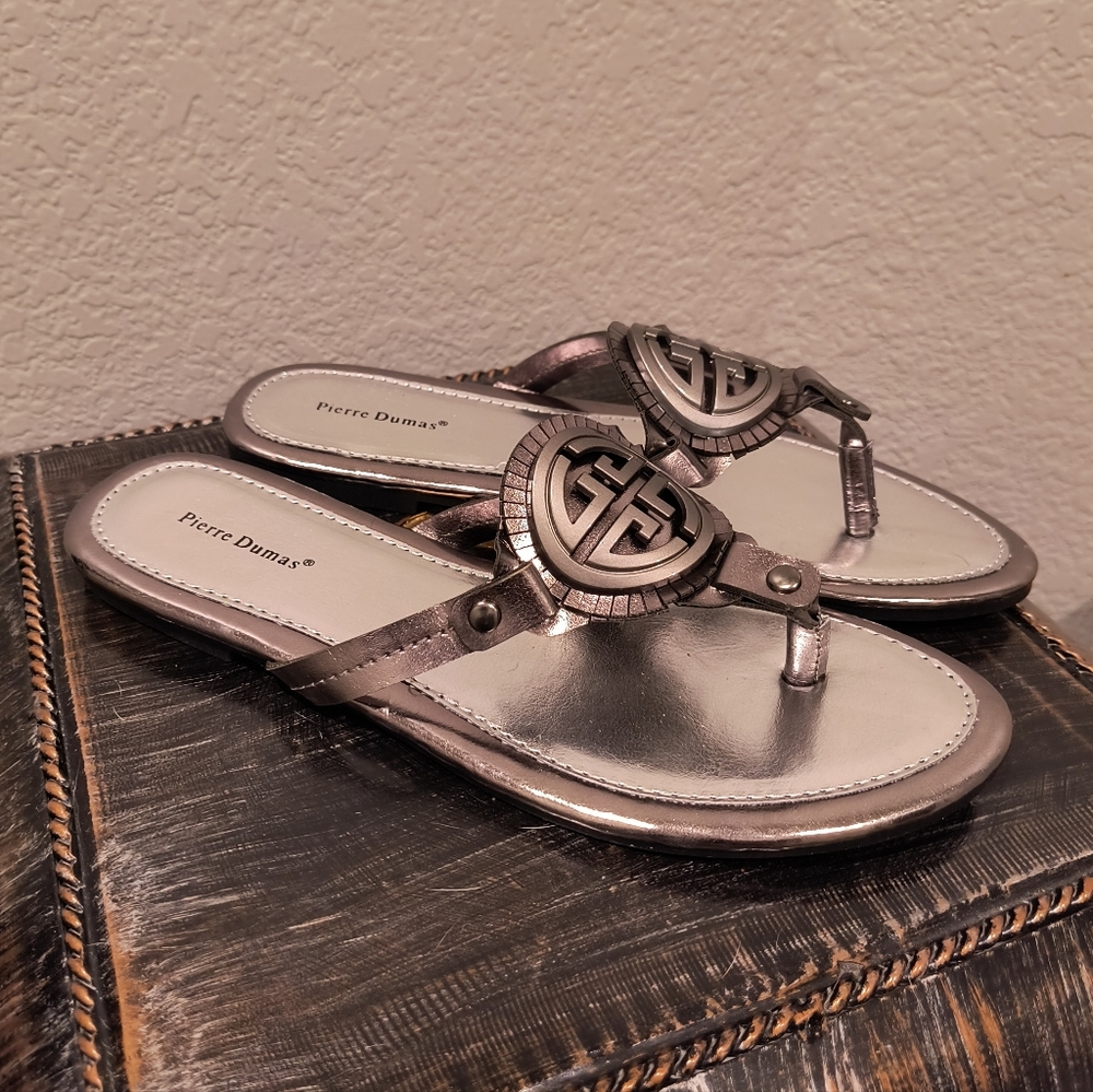Metallic Sandals